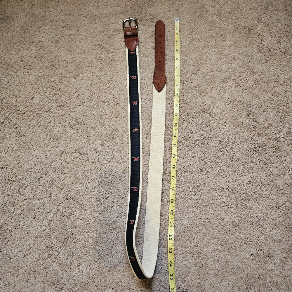 Chatham Chino Company Hurricane Flag Canvas Belt Cape Cod 50